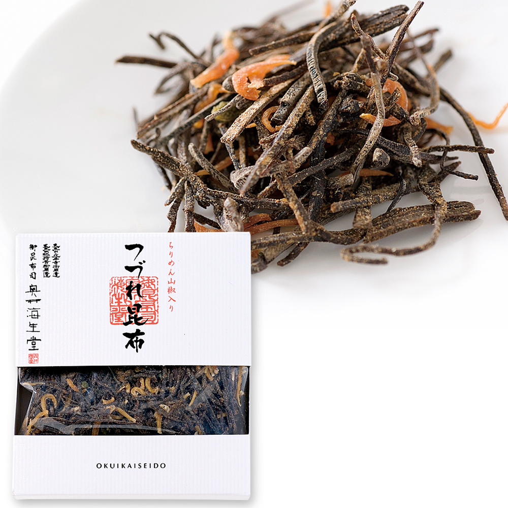 ちりめん山椒入り つづれ昆布60g