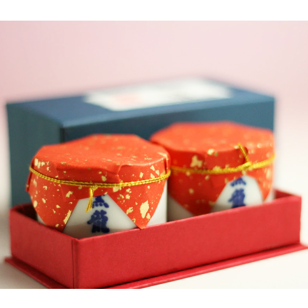 【予約受付★数量限定・2/9以降発送】ききちょこ(黒龍白磁豆猪口２個入)：黒龍の日本酒入り生チョコ（2/9～順次発送）