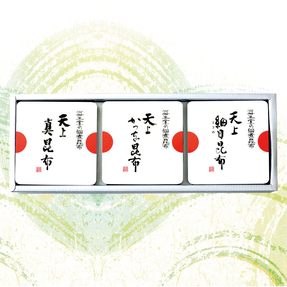 佃煮昆布詰合せ　TUK-3